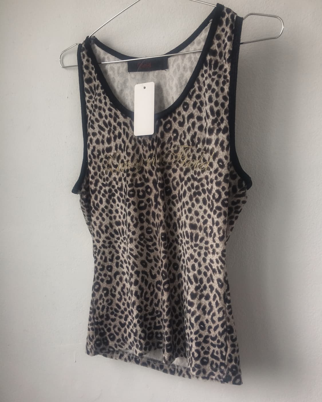 Lettering printing leopard pattern velve 상품이미지4