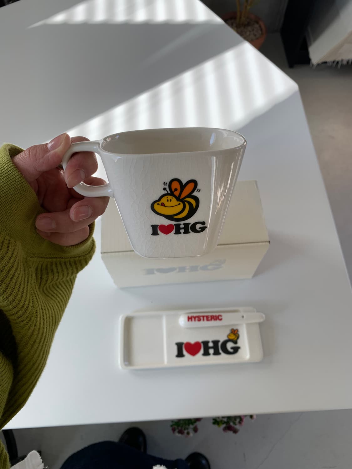 Hysteric glamour 히스테릭 글래머 컵 접시 세트 상품이미지2