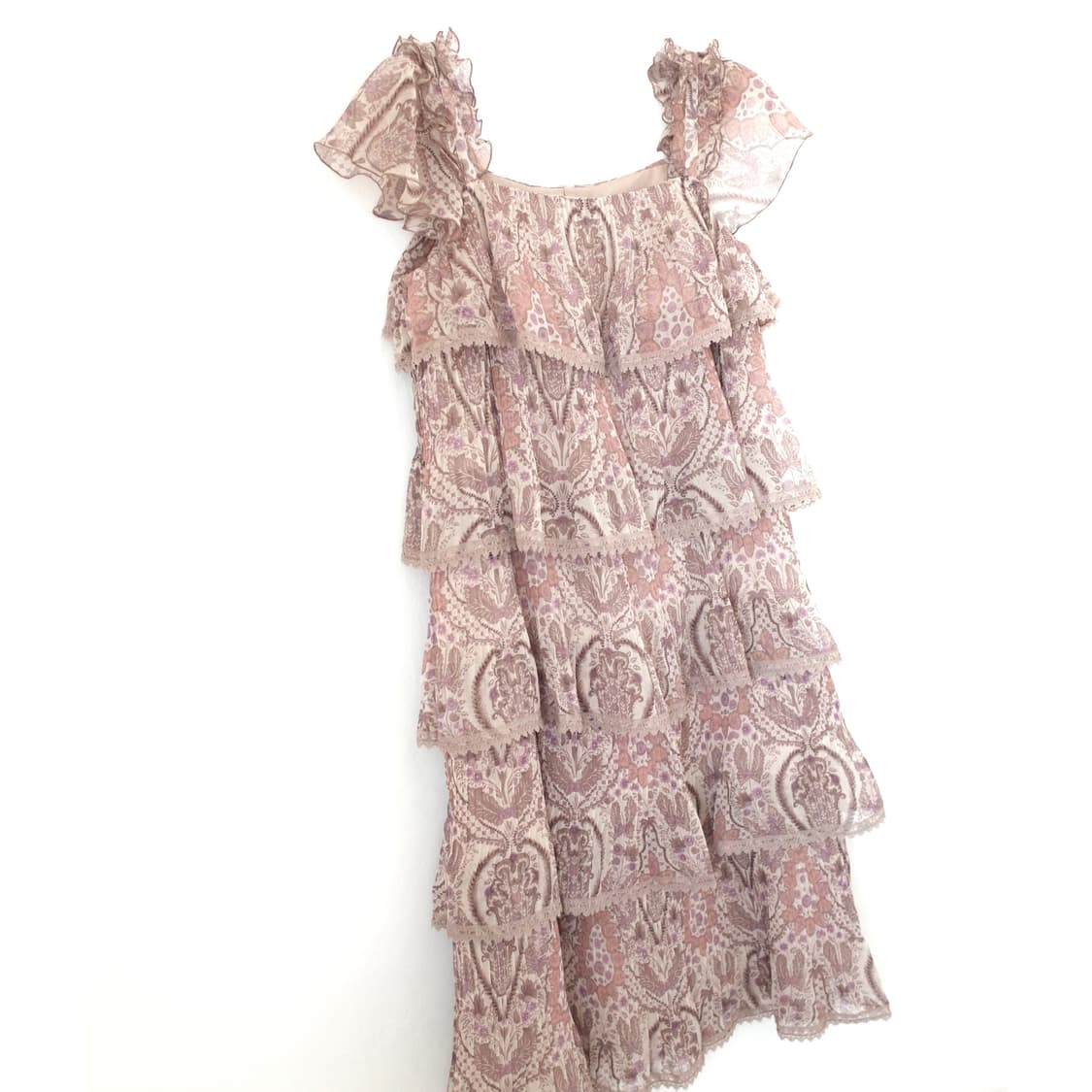 빈티지 플라워 페이즐리 캉캉 원피스 상품이미지1