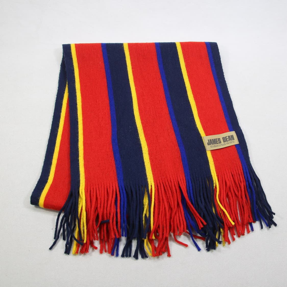 JAMES DEAN 프린지 니트 머플러 상품이미지2