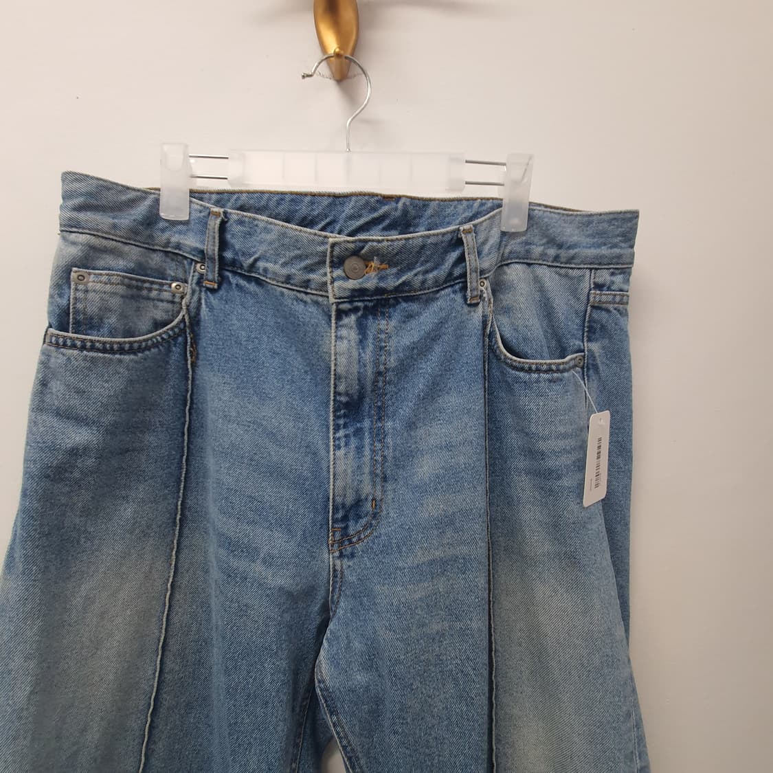 유니폼브릿지 중청 데님팬츠 상품이미지3