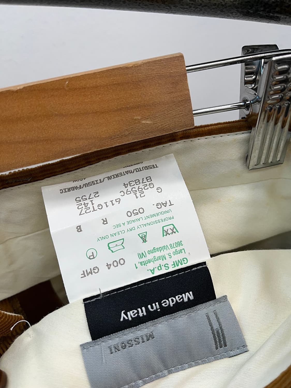 34) 미소니 이태리 클래식 코듀로이 팬트  상품이미지4