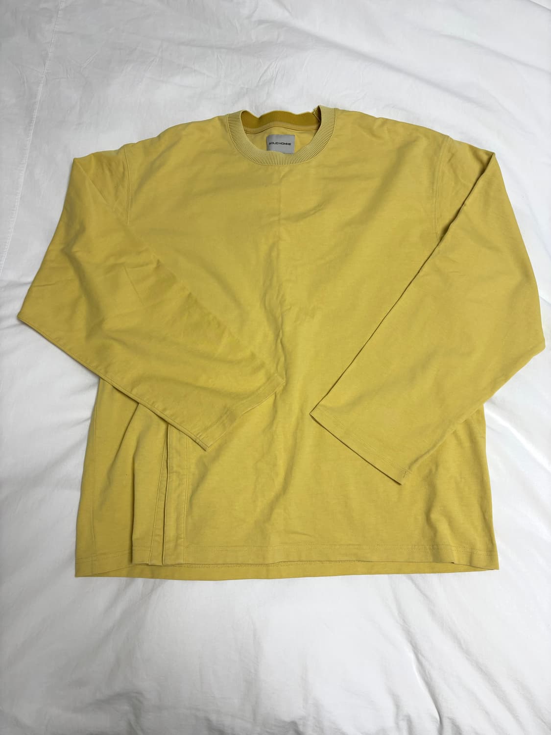 솔리드옴므 밑단 절개 긴팔 50 상품이미지1