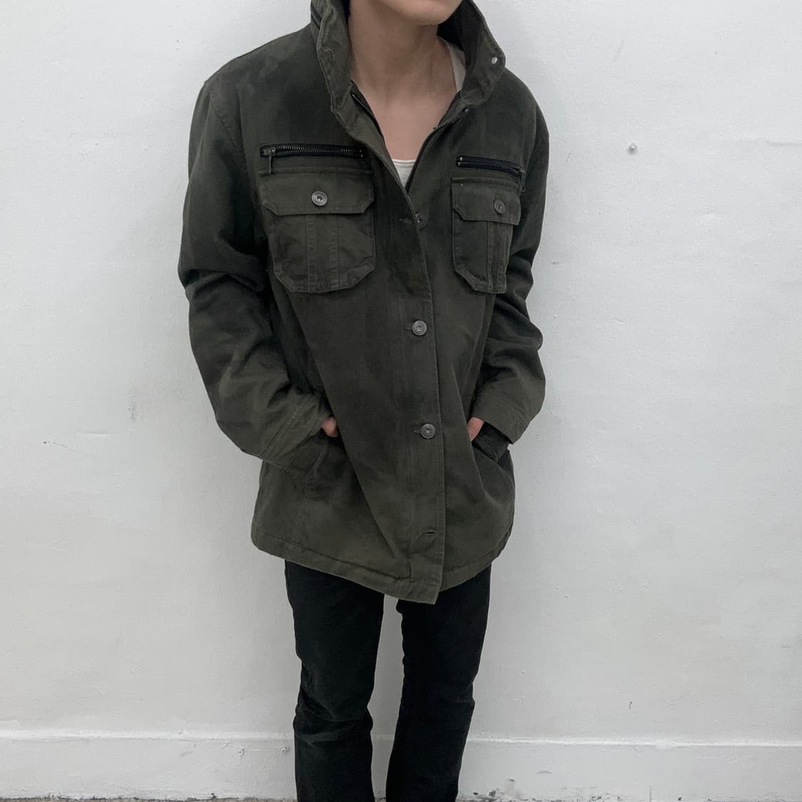 In the attic dirty washing  dark green j 상품이미지4