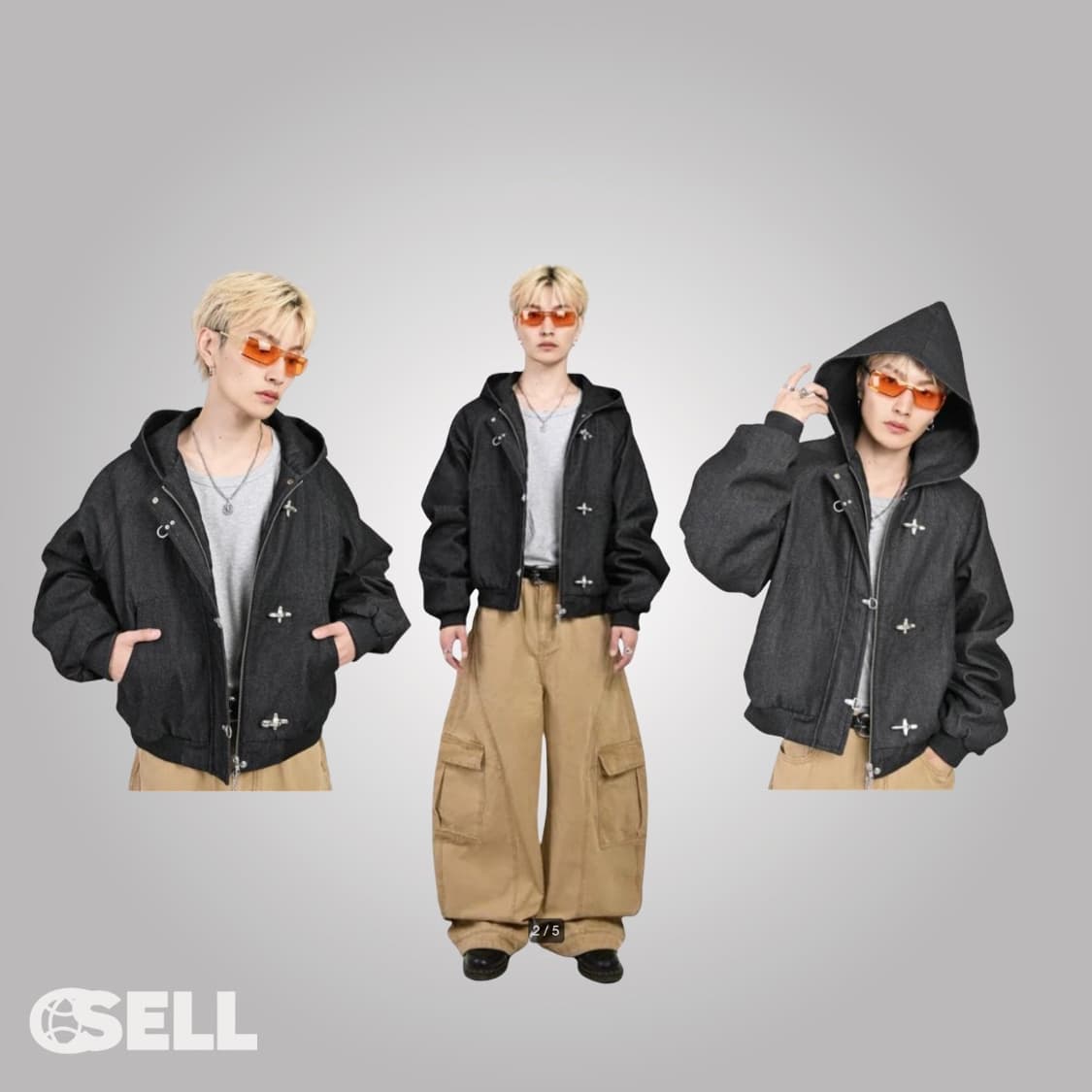 RARELIZE 핀터레스트깔 버클 자켓 상품이미지6