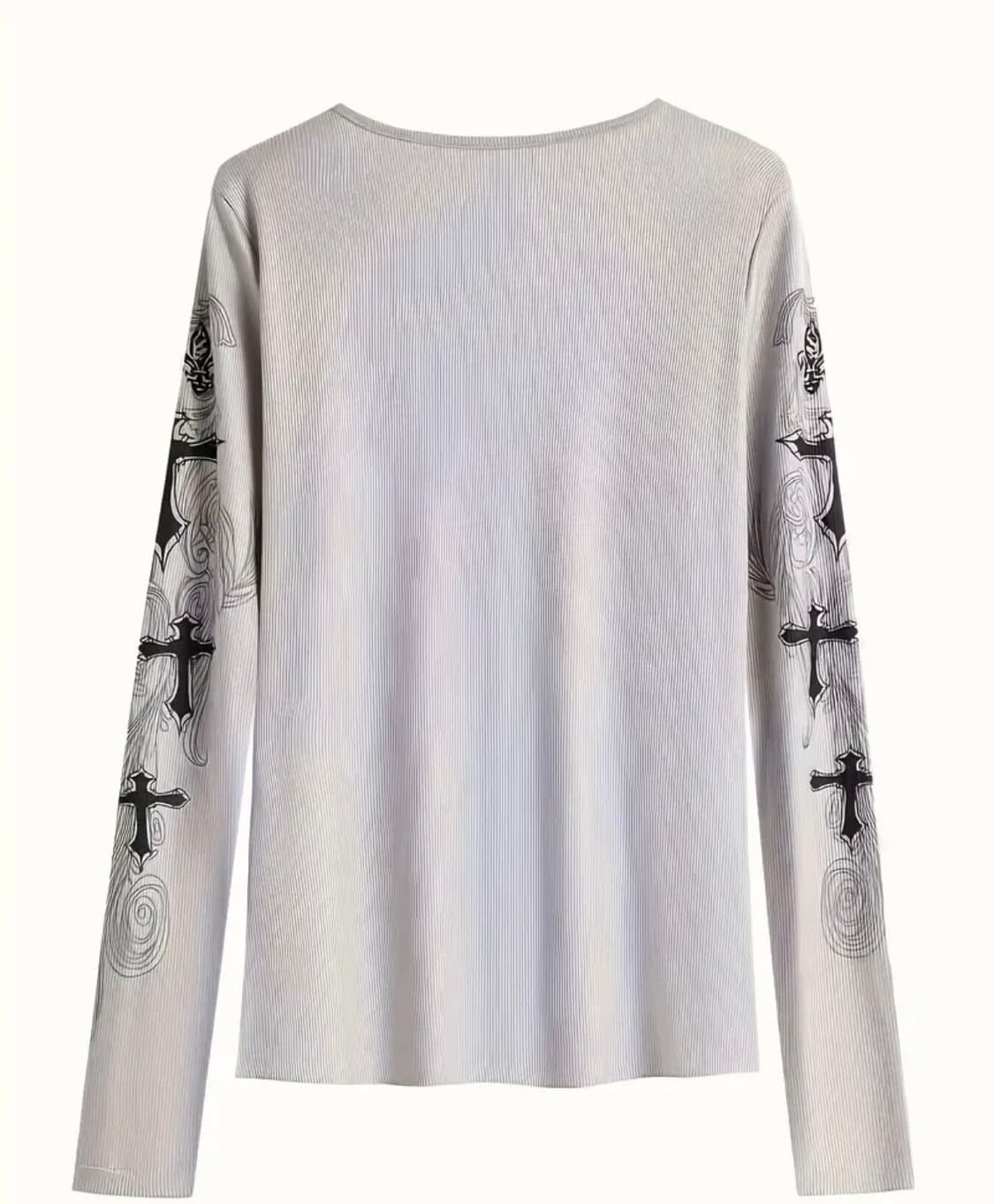 Y2k 해골 티셔츠 상품이미지3