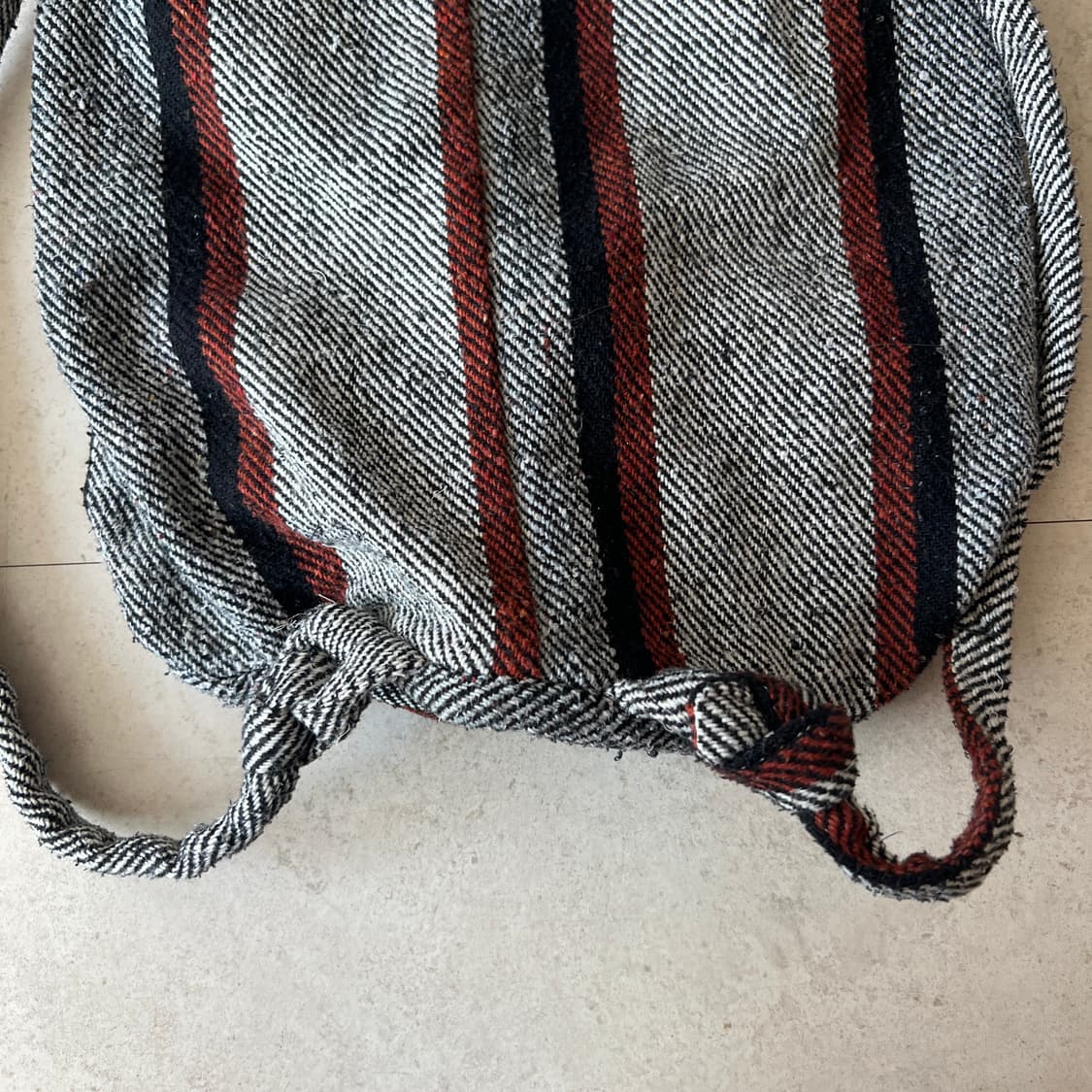 빈티지 90s Stussy 로고 스트링 백 상품이미지4