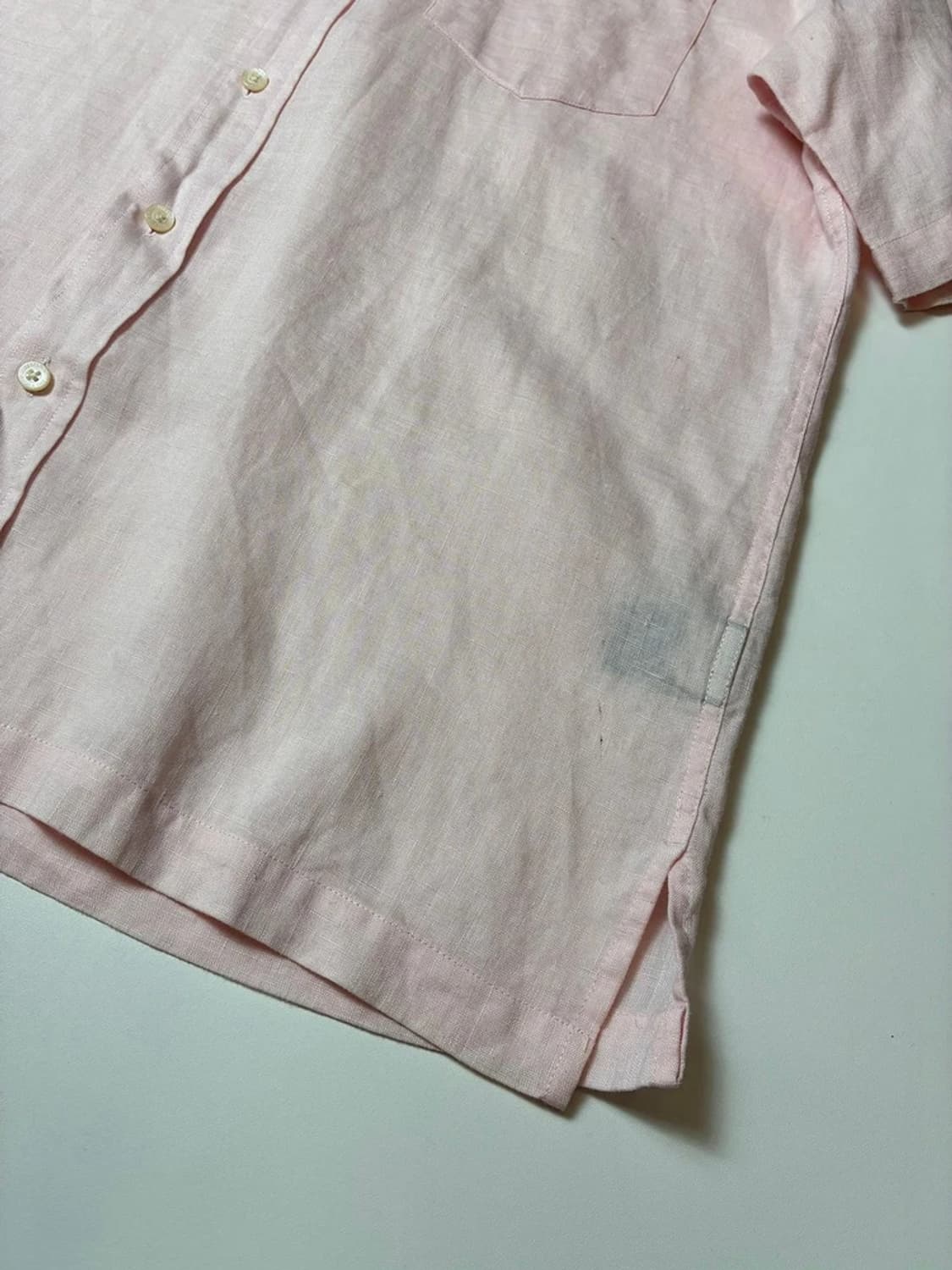 타미힐피거 00's 포켓 린넨 반팔 셔츠 PN9174 상품이미지4