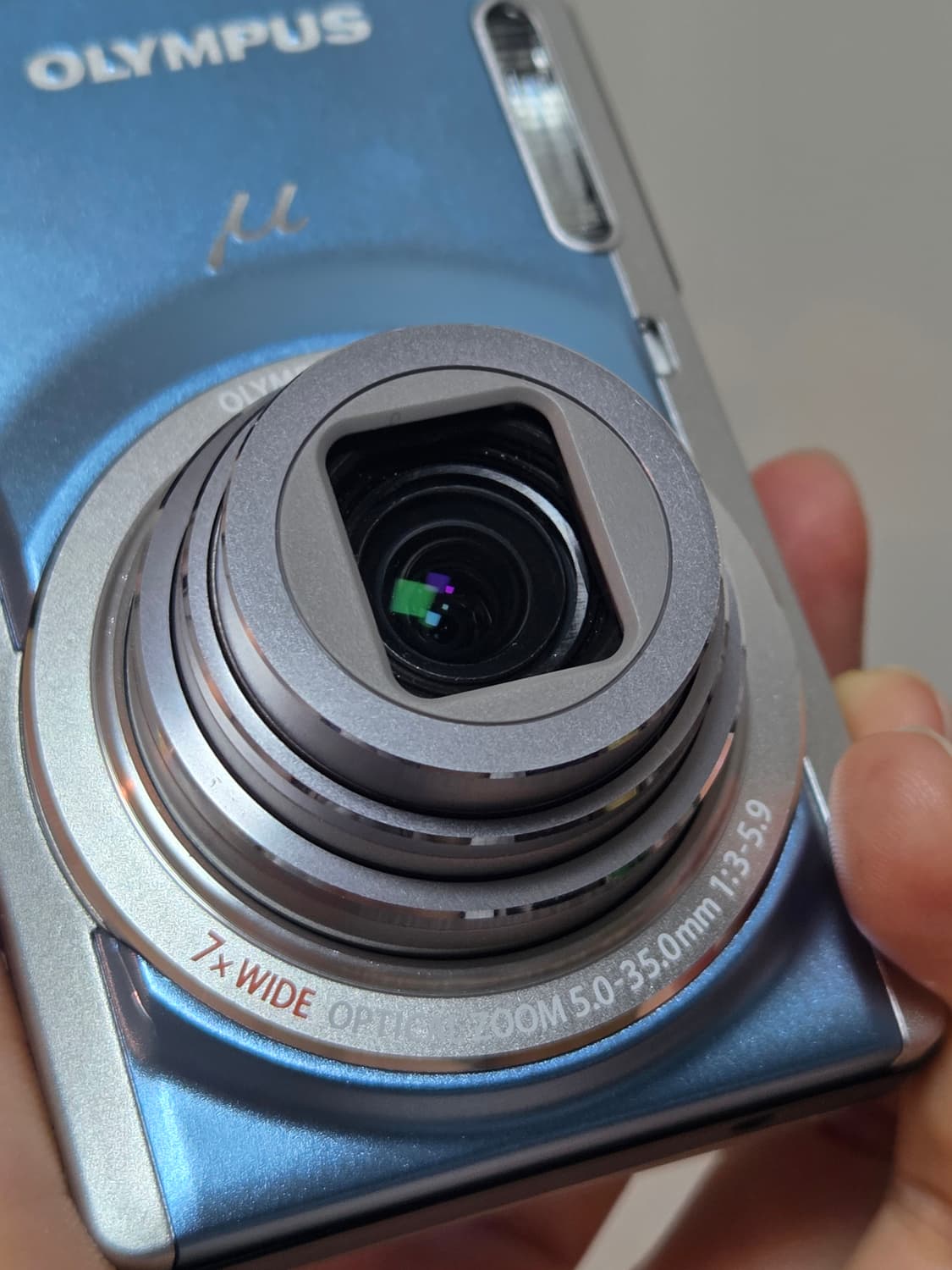 [하자X] 올림푸스 뮤 7040 블루 빈티지 디카 상품이미지8