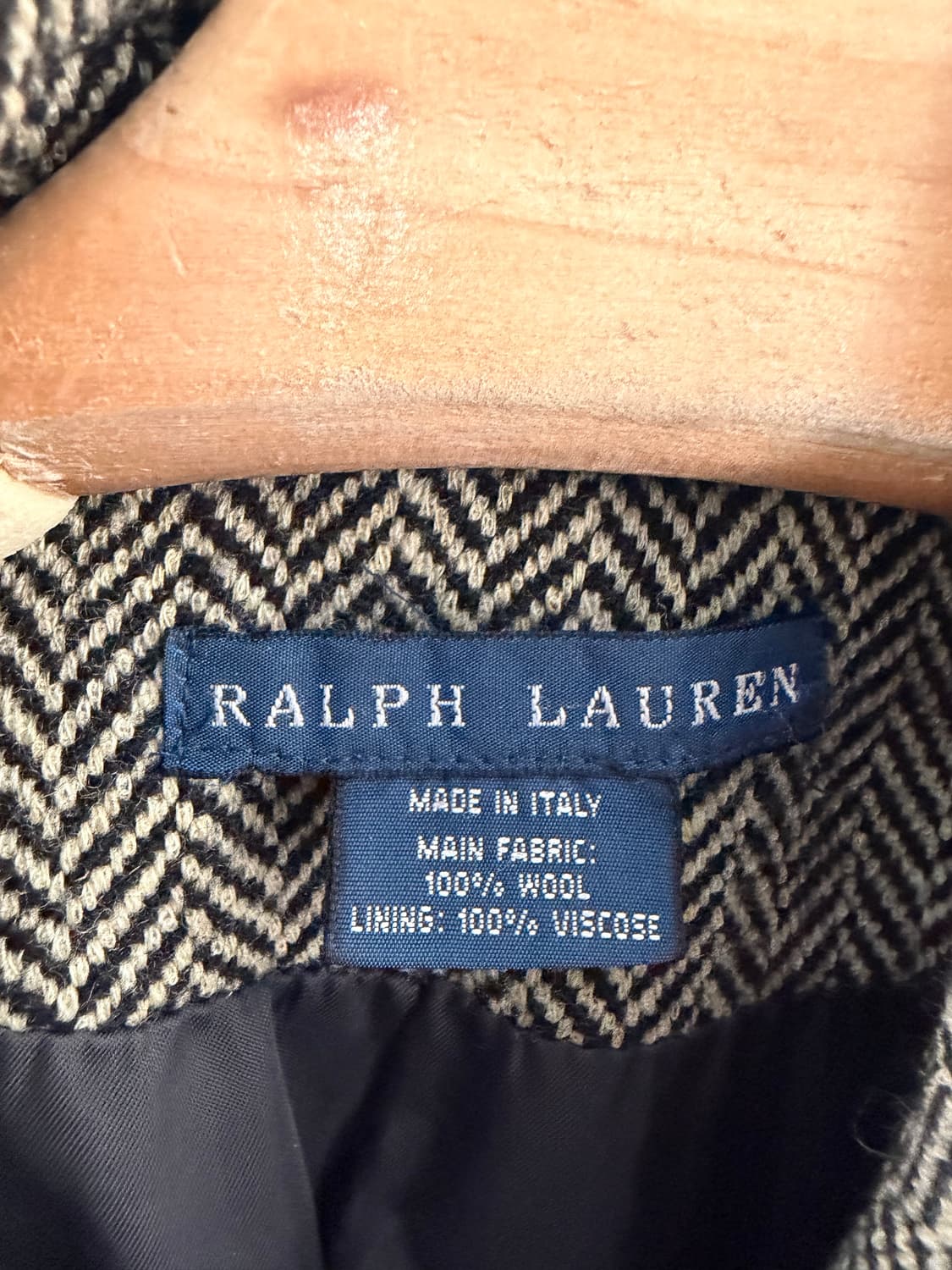 폴로코트 폴로랄프로렌 헤링본코트 폴로헤링본코트 더블코트 상품이미지5