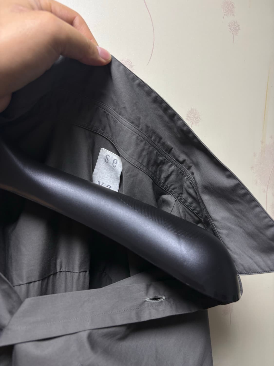 [3] Seya 세야 코튼 셔츠 grey 크리스타세야 상품이미지6