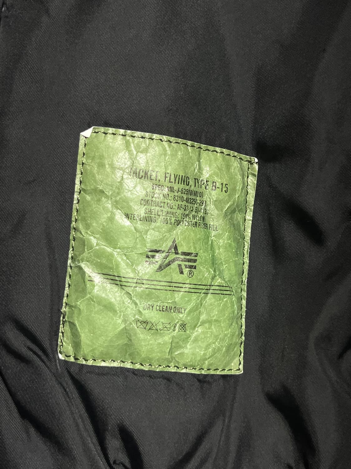 알파 b-15 항공점퍼  상품이미지10