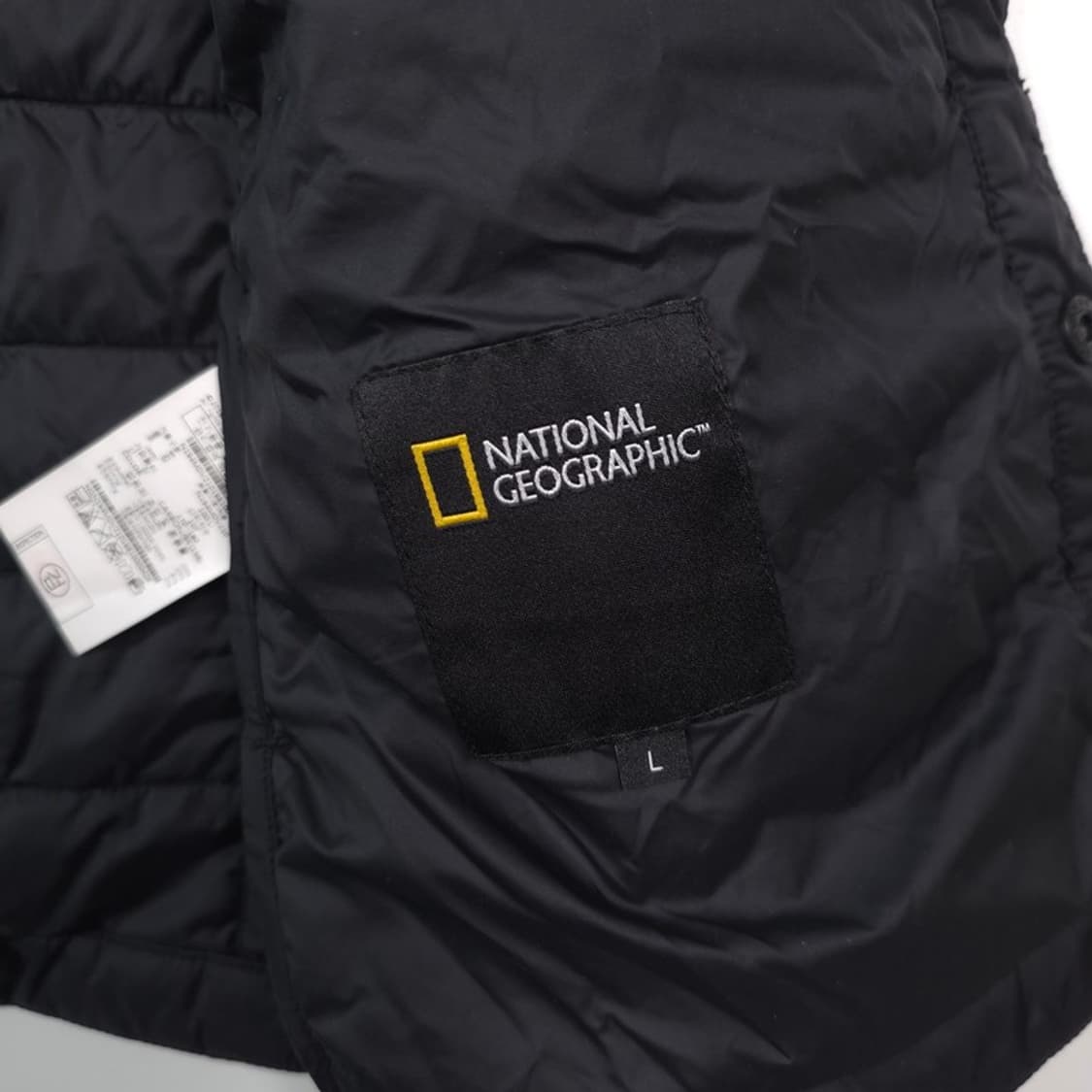 내셔널지오그래픽 구스다운 경량조끼 블랙 L 상품이미지6
