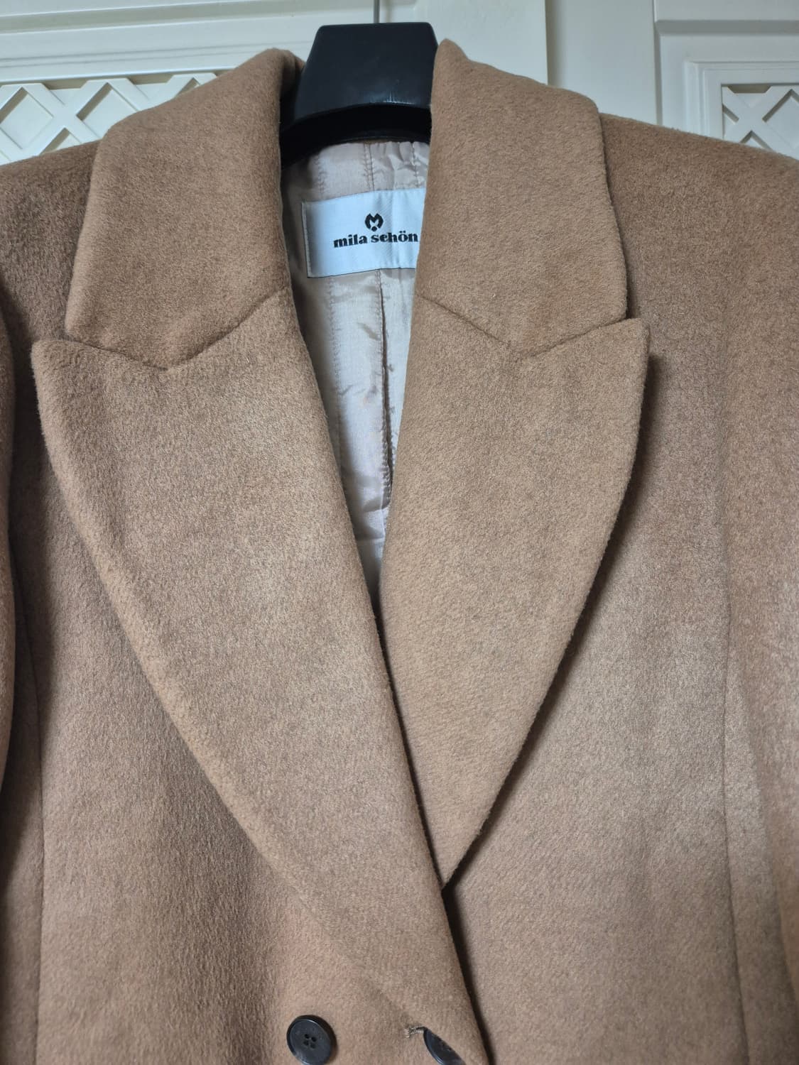 밀라숀 캐시블랜딩 누빔 롱코트 상품이미지3