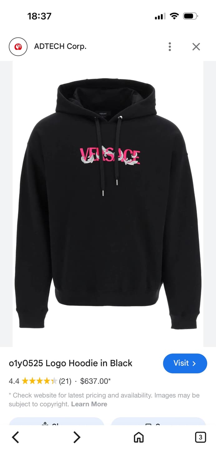 베르사체 후드티 상품이미지1