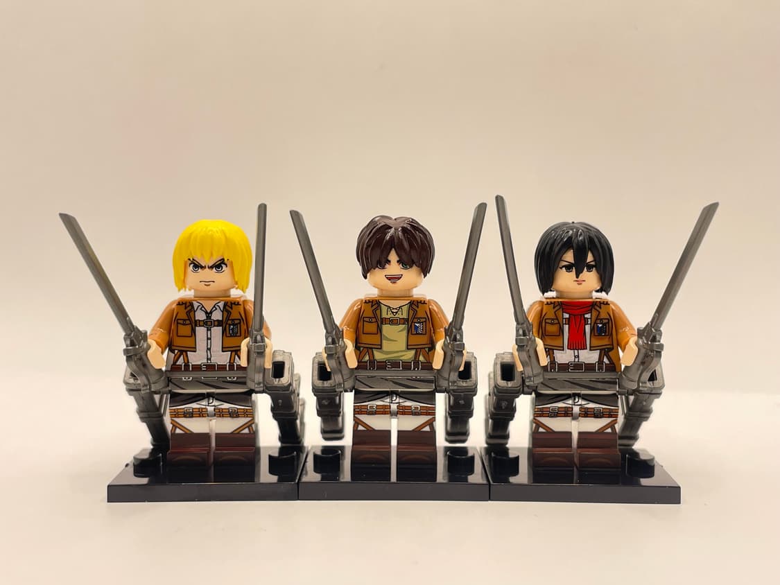 진격의 거인 피규어 3종 상품이미지1