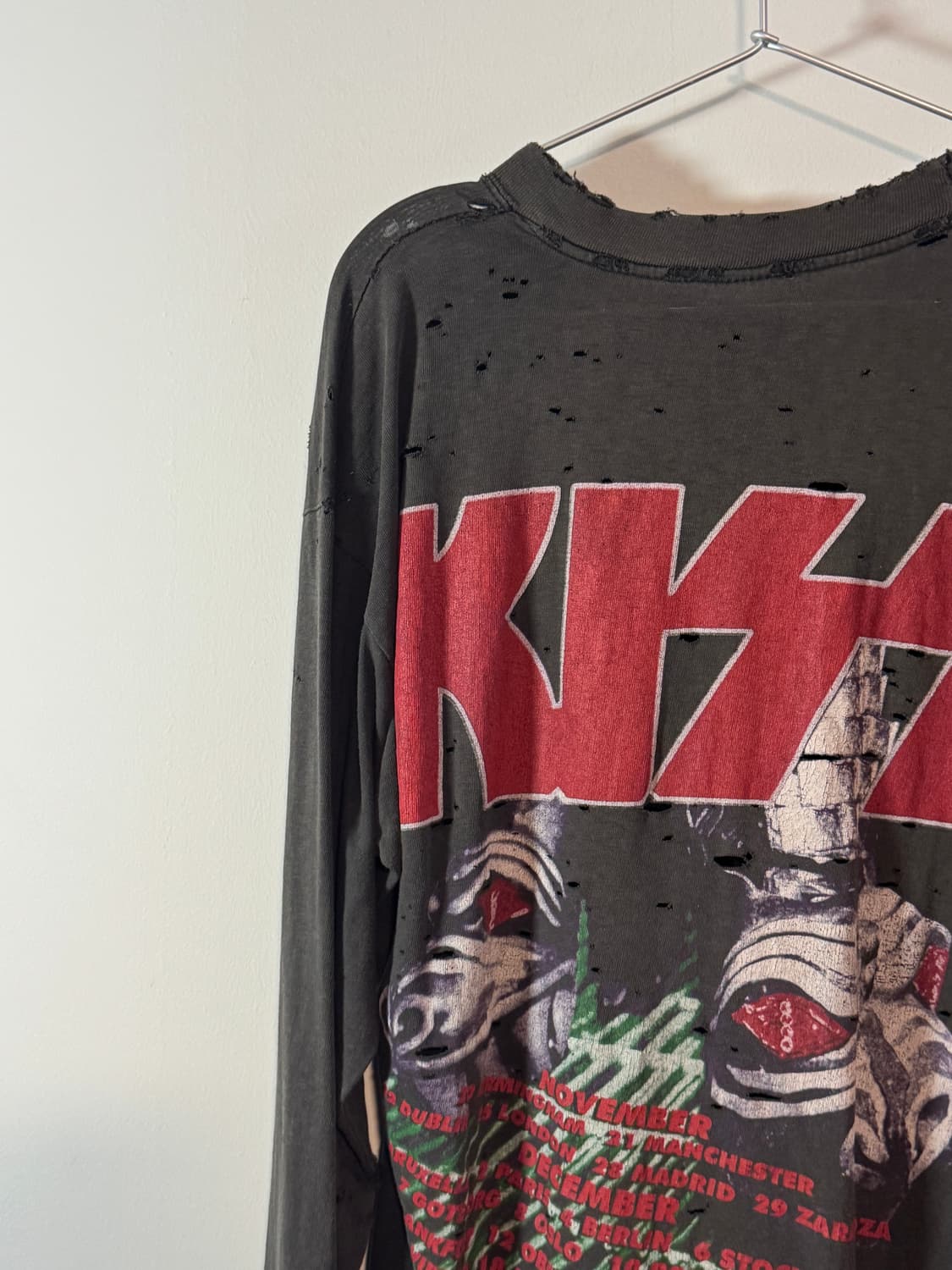 90s kiss tour long sleeve 상품이미지8