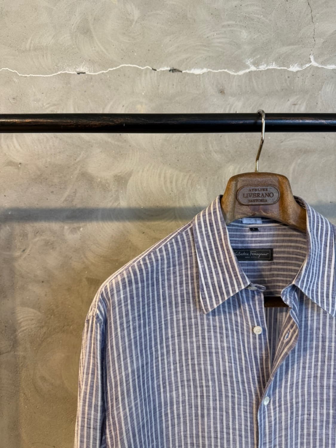 살바토레 페라가모 리넨 셔츠 100 상품이미지2