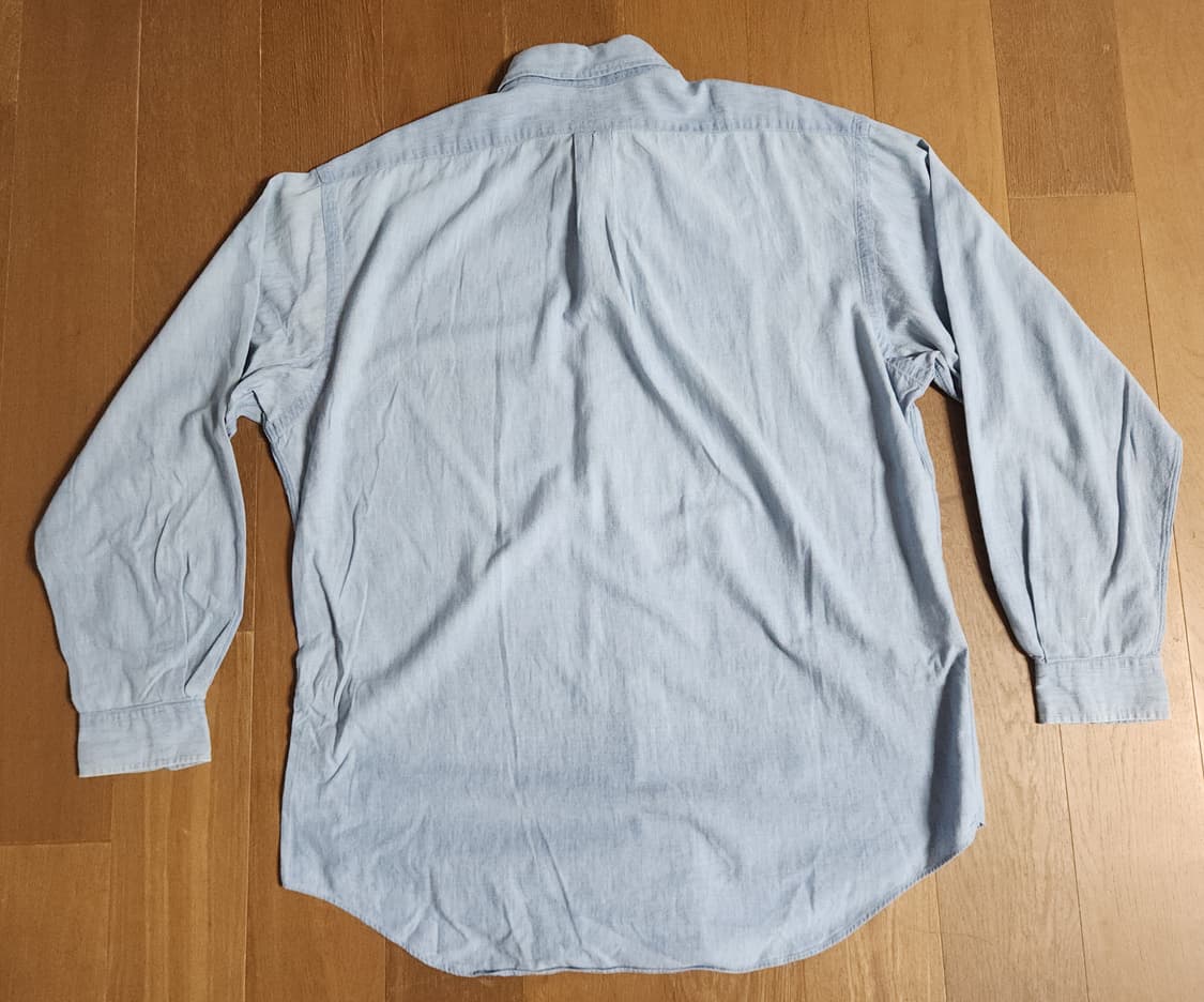 폴로 랄프로렌 샴브레이 데님셔츠(L) 상품이미지4