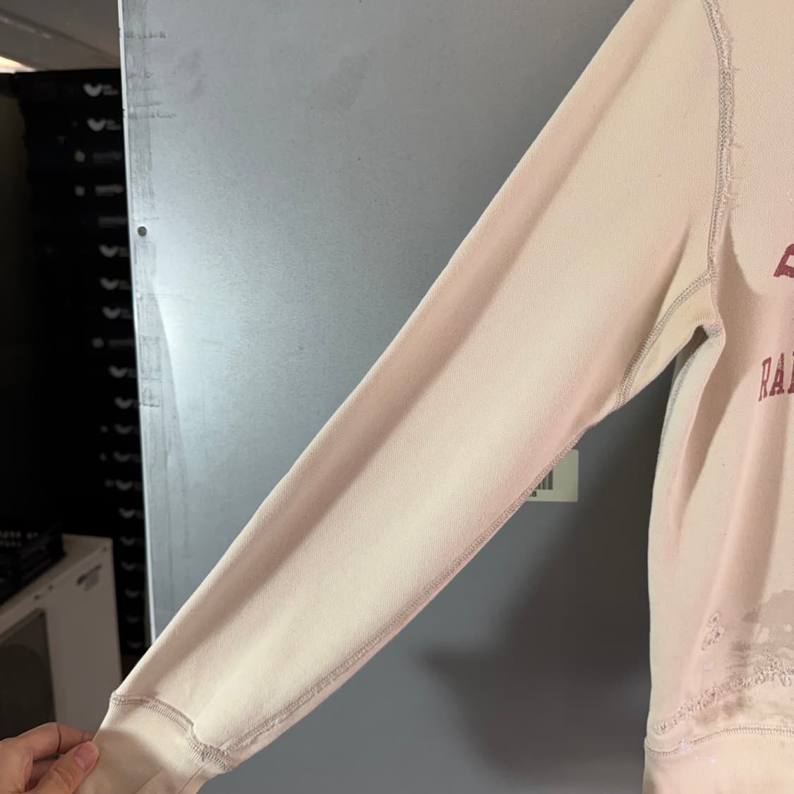 폴로 진스 빈티지 디스트레스드 로고 맨투맨 상품이미지5