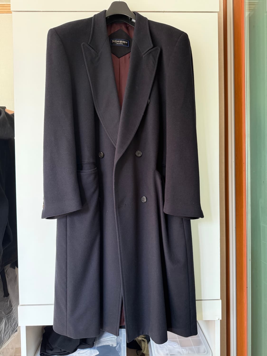 입생로랑 겨울 코트 상품이미지1