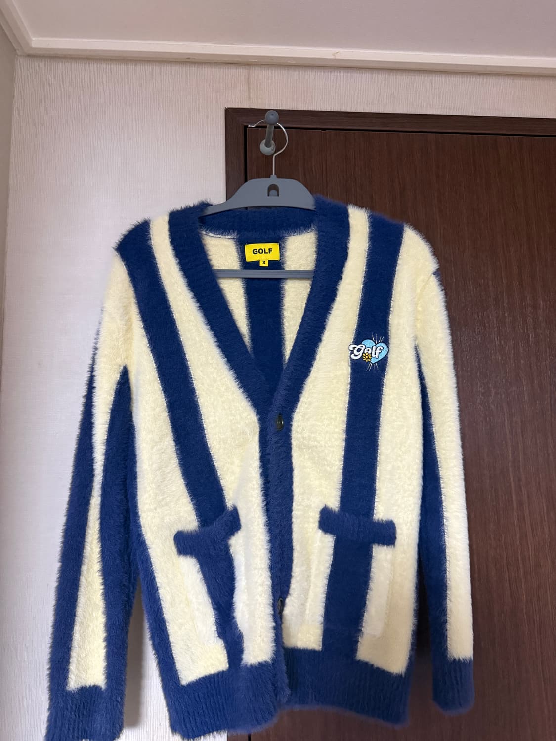 골프왕 모헤어 가디건 S 상품이미지1