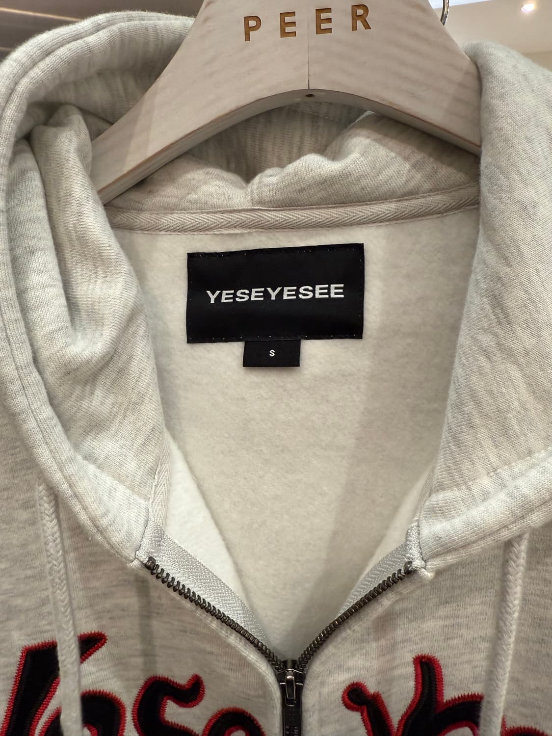 YESEYESEE 예쓰아이씨 FW 후드집업 S 상품이미지2