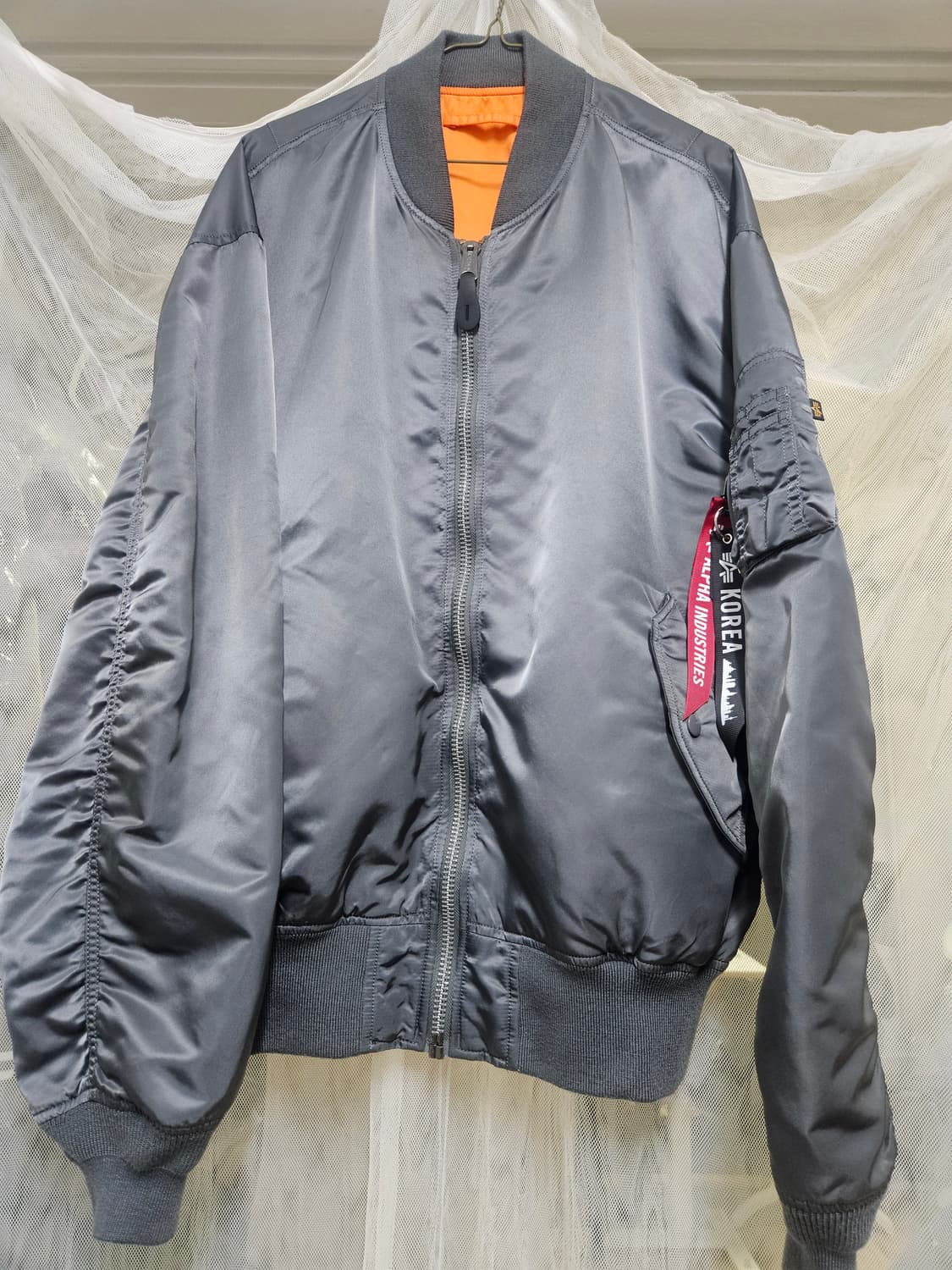 알파인더스트리 L2B  건메탈 L사이즈 상품이미지1