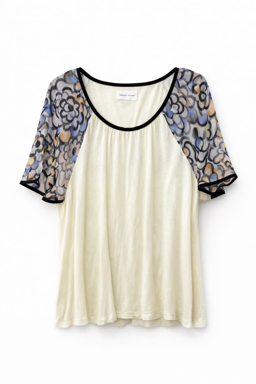 츠모리 치사토 플라워 패턴 블라우스 2 상품이미지1