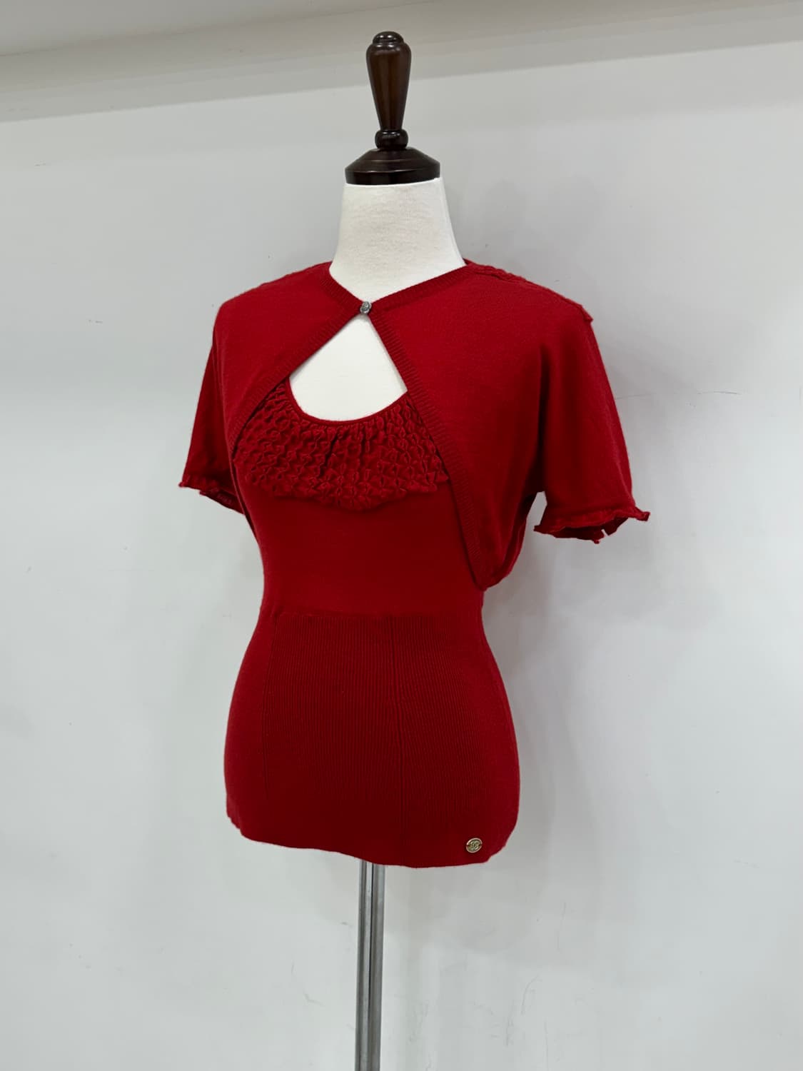 샤넬 가디건 나시 셋업 상품이미지1