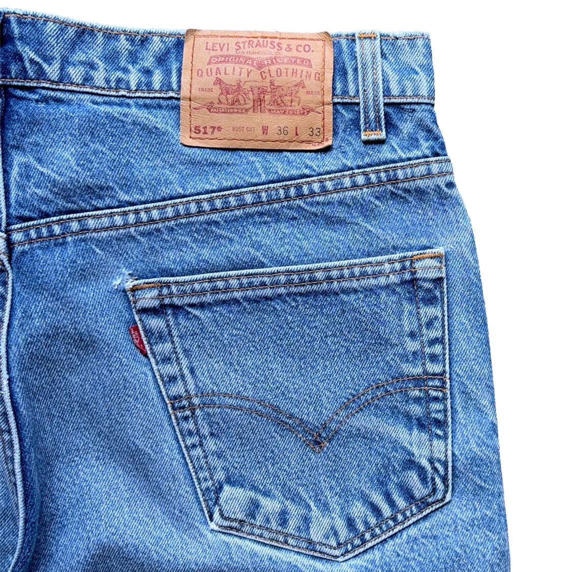 Levi’s 517 Bootcut Jeans – USA 상품이미지7