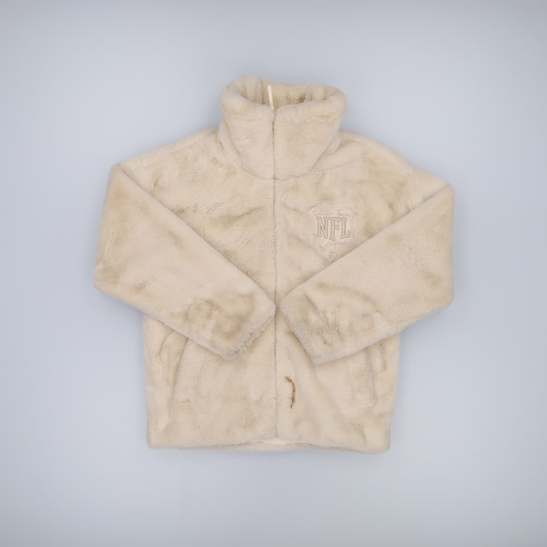 [XS] 신형 NFL 아이보리 퍼 자켓(오염) 1103HR2 상품이미지1