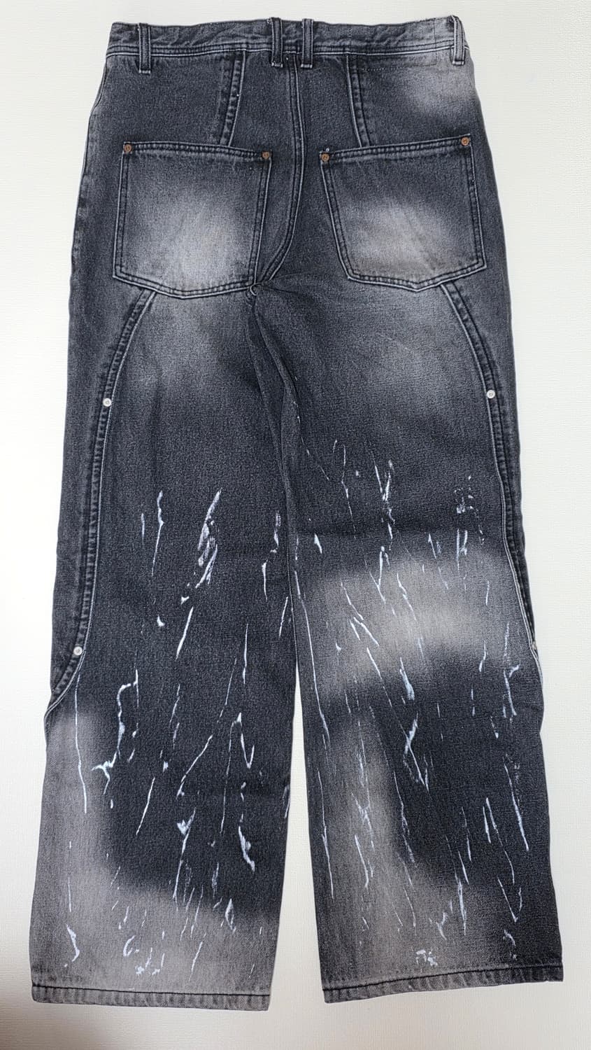 앤더슨벨 29 메튜 커브 진 apa499m(WASHED BLACK) 상품이미지2