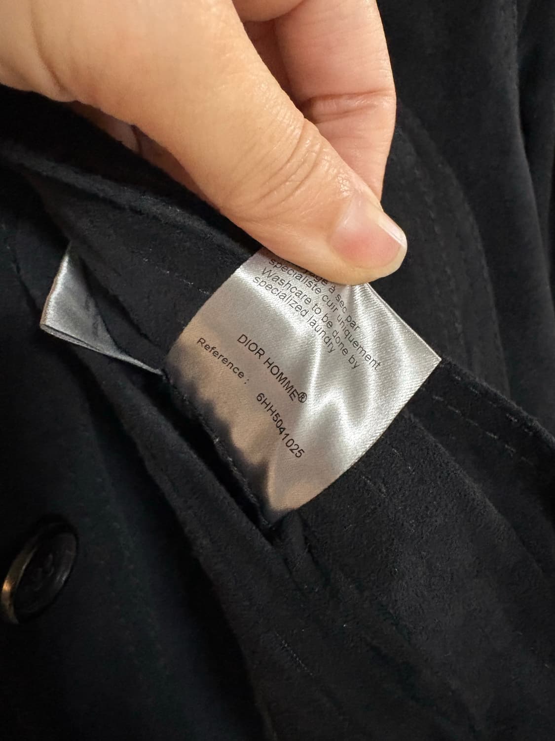 디올옴므 에디슬리먼 06fw 스웨이드 자켓 희귀템 44사이즈 상품이미지6