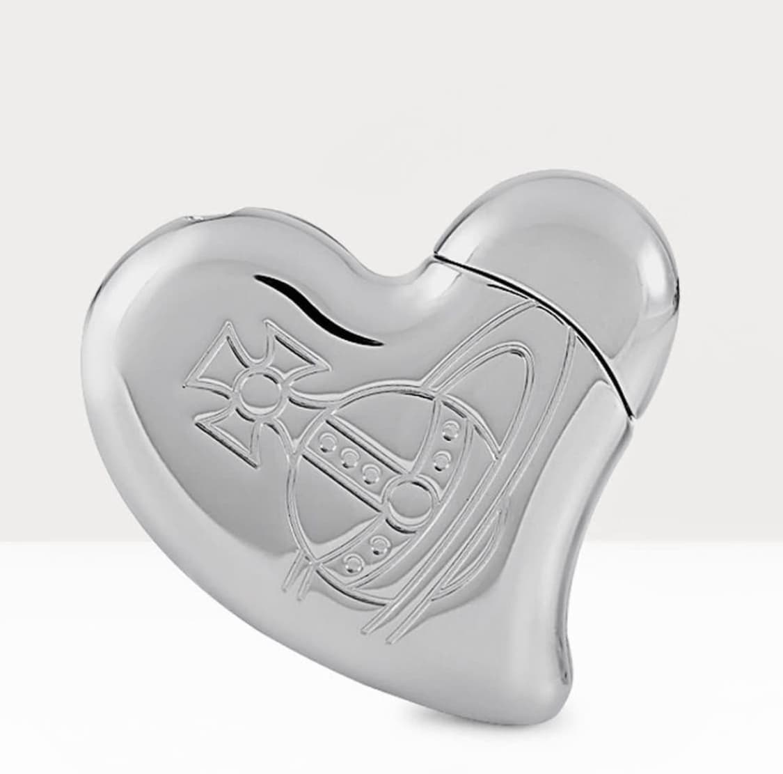 비비안웨스트우드 하트 라이터 실버 상품이미지1