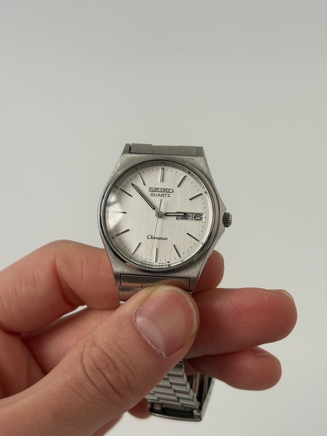 1980s Chronos Silver Quartz 상품이미지2