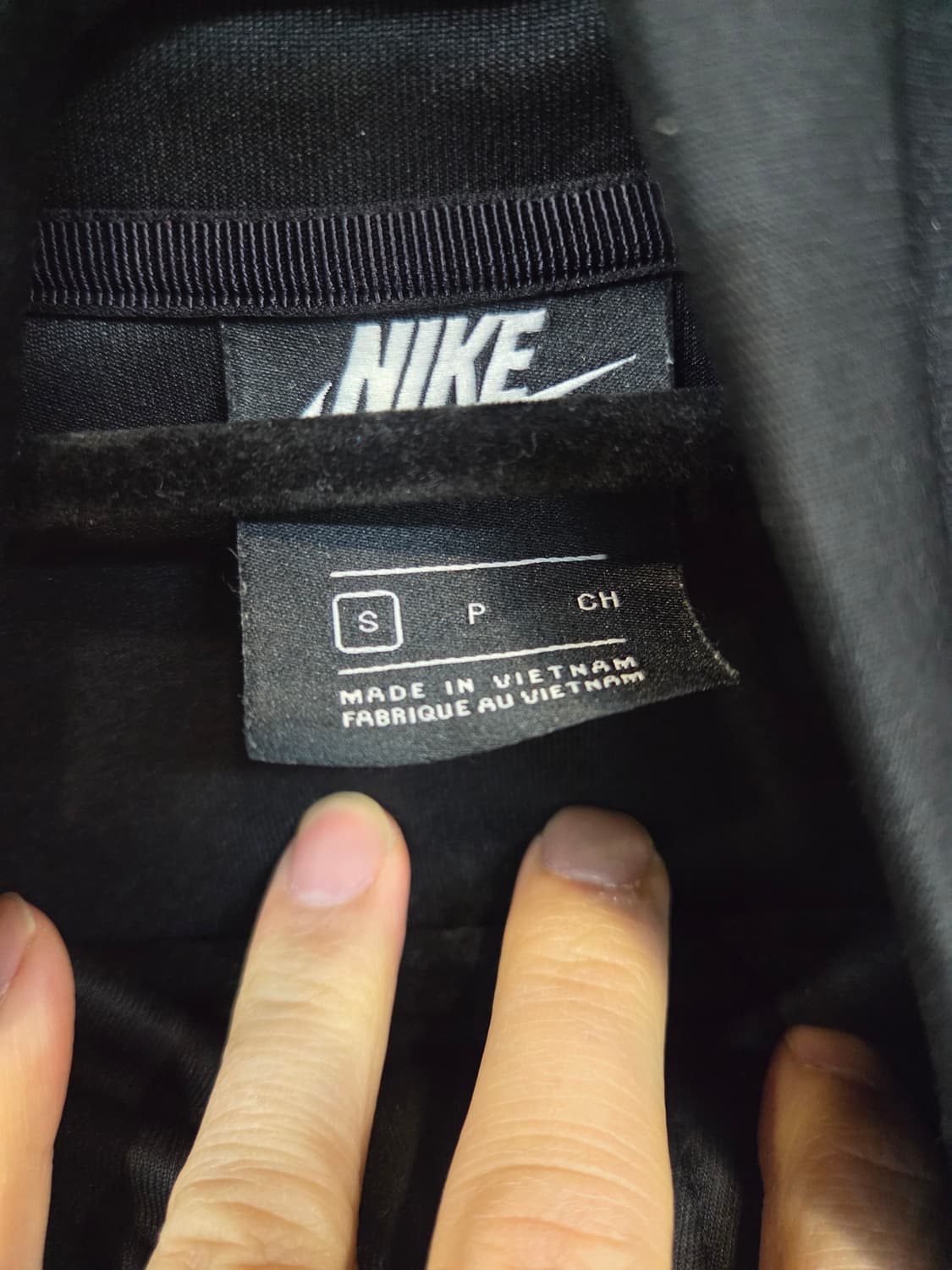 나이키 해외판 더블스우시 골드 트랙탑 져지 집업자켓 s m 상품이미지3