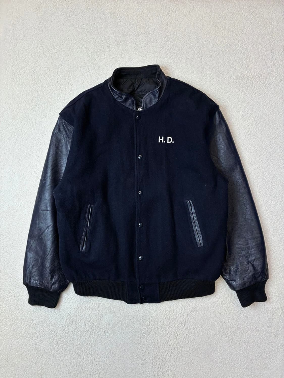 캐나다스포츠웨어 90's 울 가죽 바시티 자켓 PN6018 상품이미지4