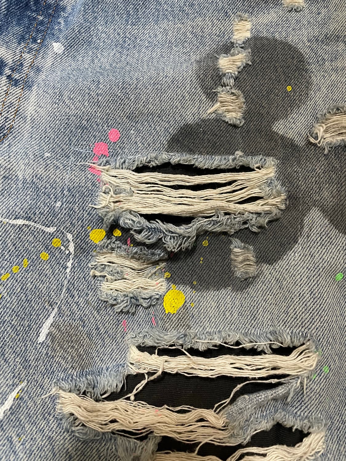     리바이스 501XX USA 빈티지 페인팅 데님 팬츠 상품이미지3
