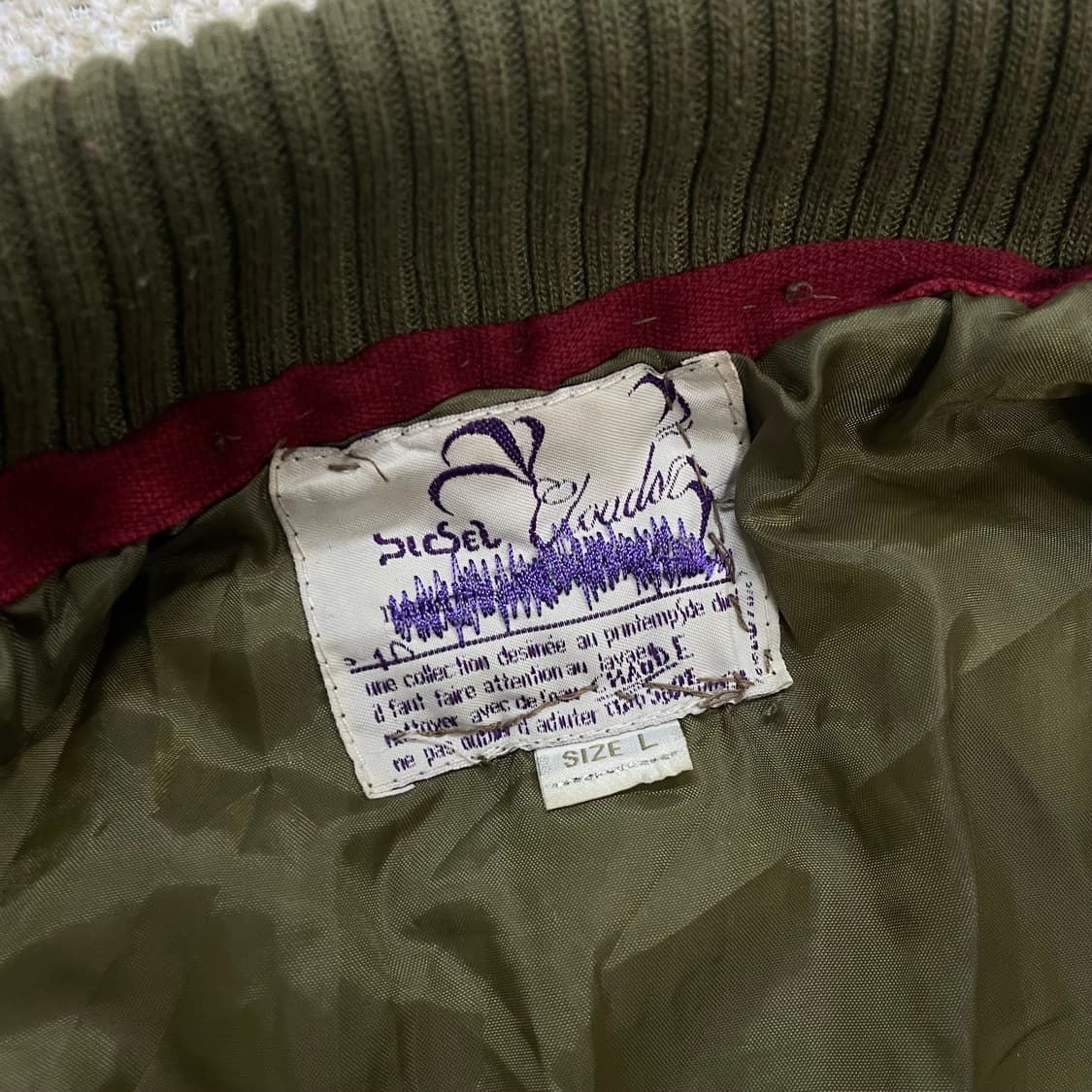 디젤 Diesel 카모플라쥬 오리엔탈 자수 퀄팅 자켓 상품이미지6