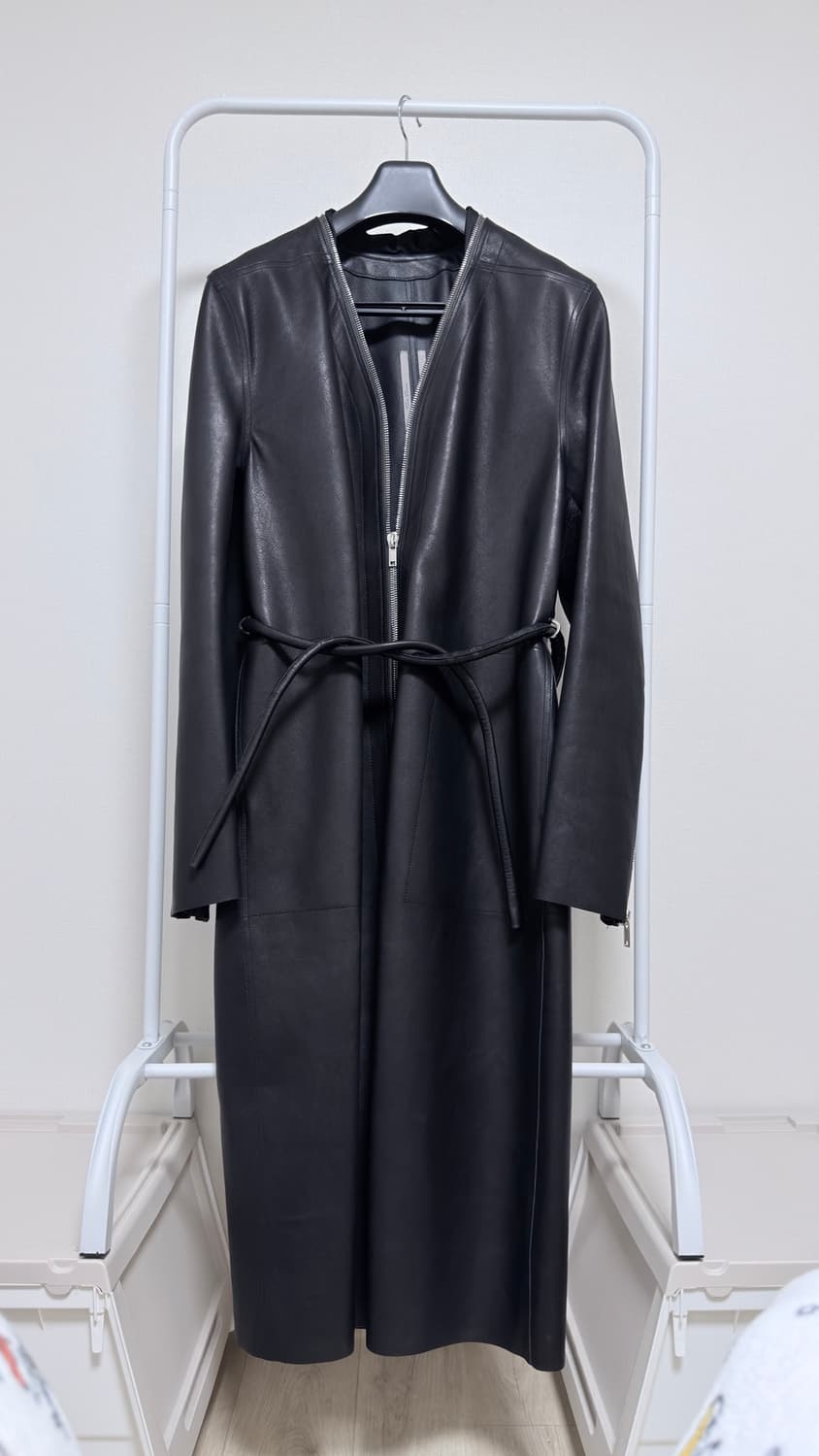 Rick Owens 21AW Klaus 레더 코트 50 상품이미지1