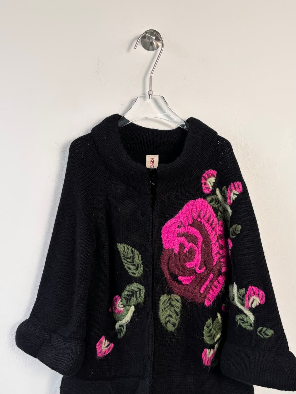 겐조 90‘s 엠브로이드 가디건  상품이미지2
