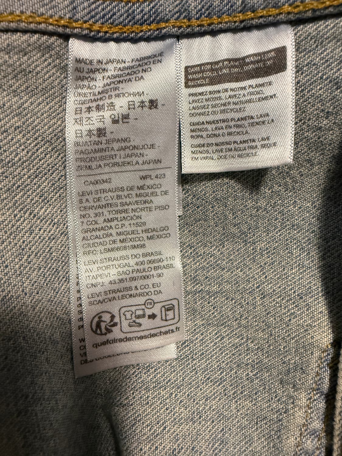 LVC 1953 Type II 507XX Medium Wash XL 상품이미지8