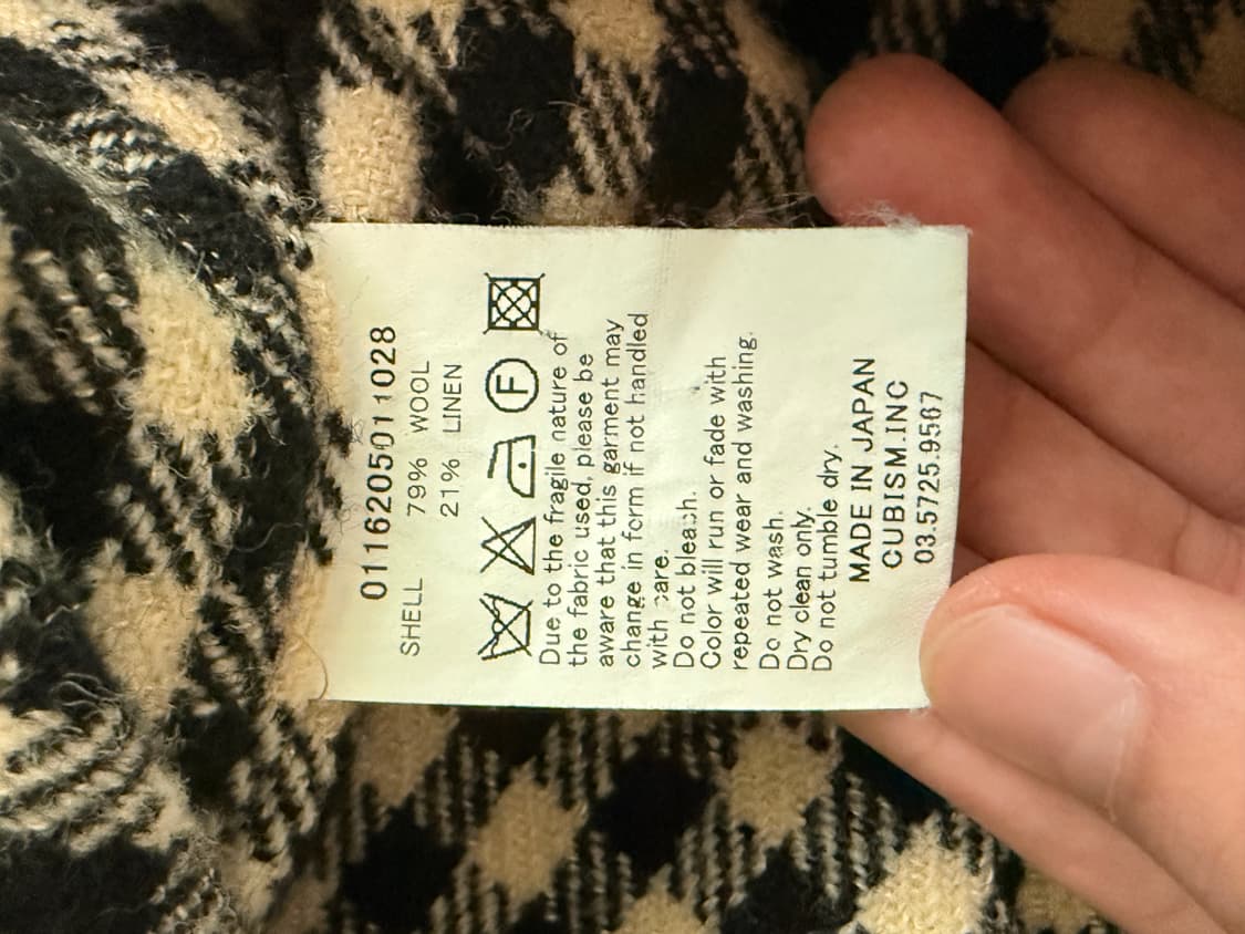 Visvim Black Check Big Game Shirts 상품이미지5