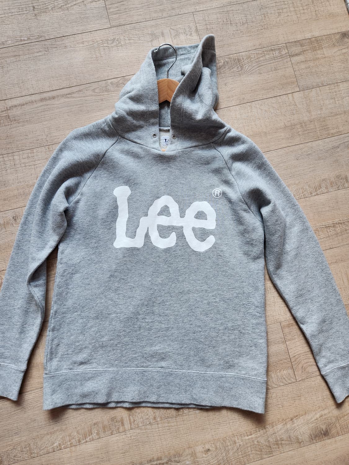 여자 LEE 회색 후드티 M 상품이미지1