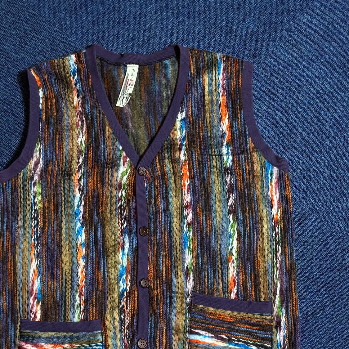 리리브라운 빈티지 노르딕 니트 가디건 상품이미지2