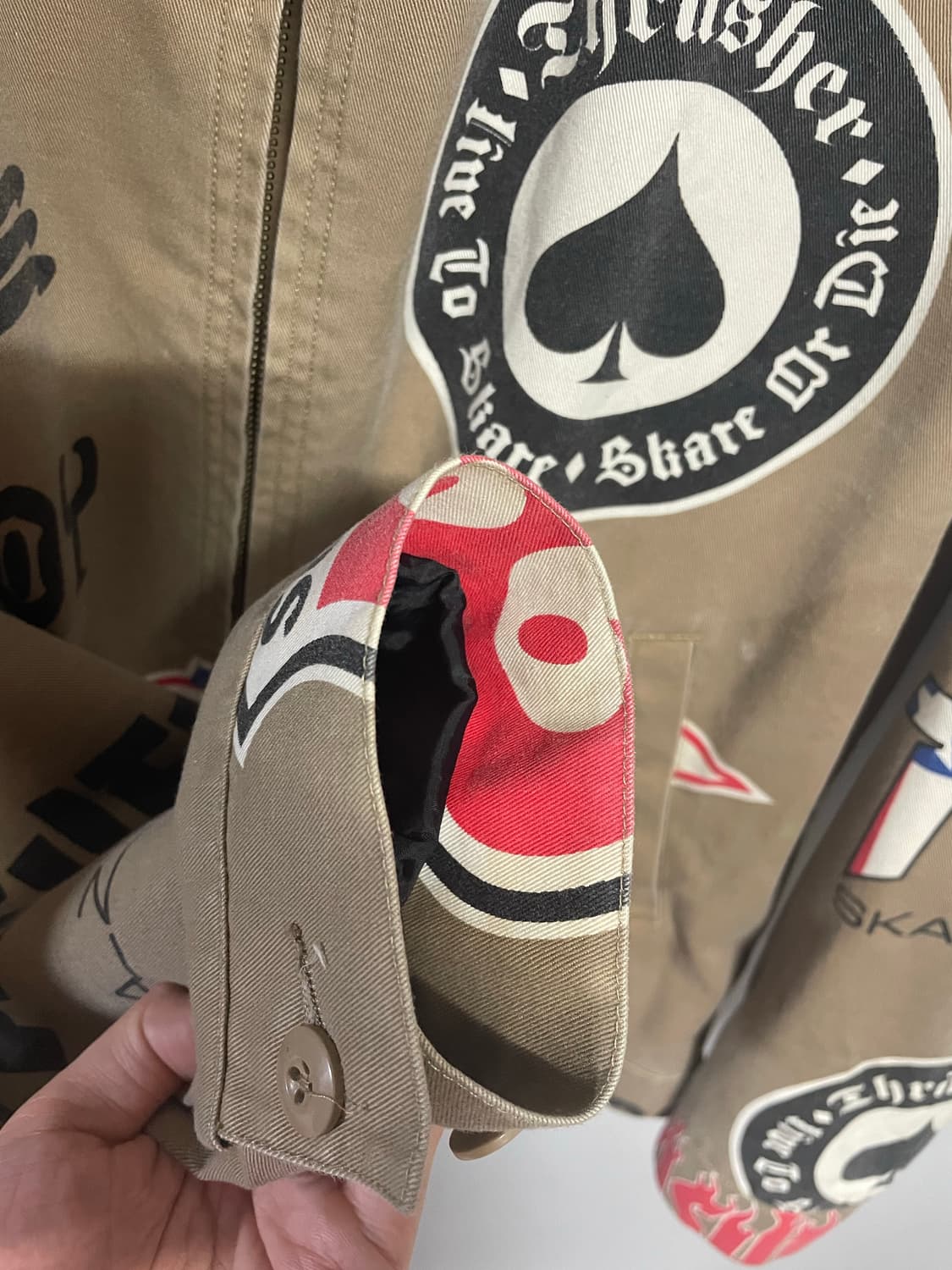 슈프림x트래셔 워크자켓 탄 상품이미지6