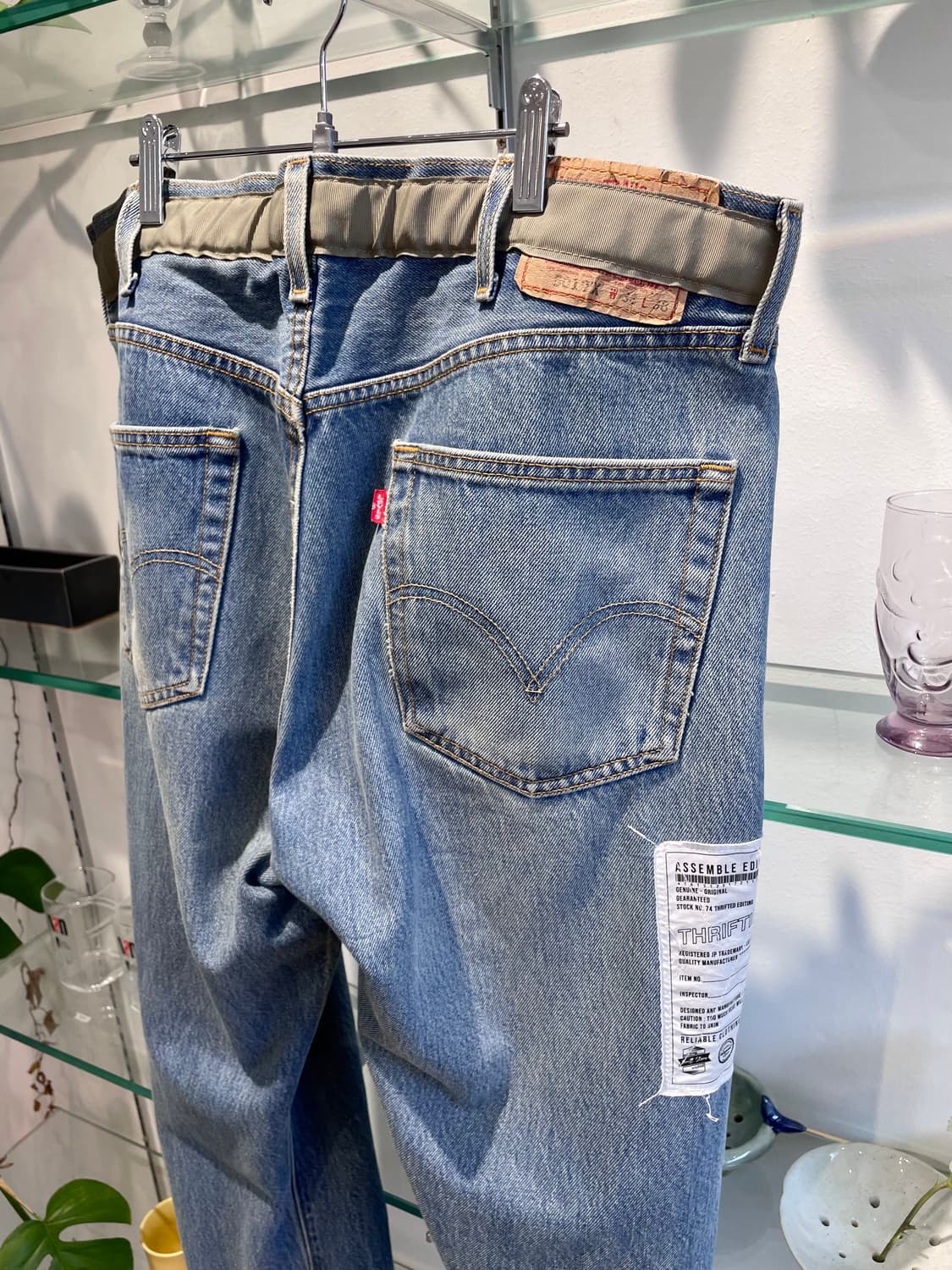 폴리퀀트 remake denim pants 상품이미지7