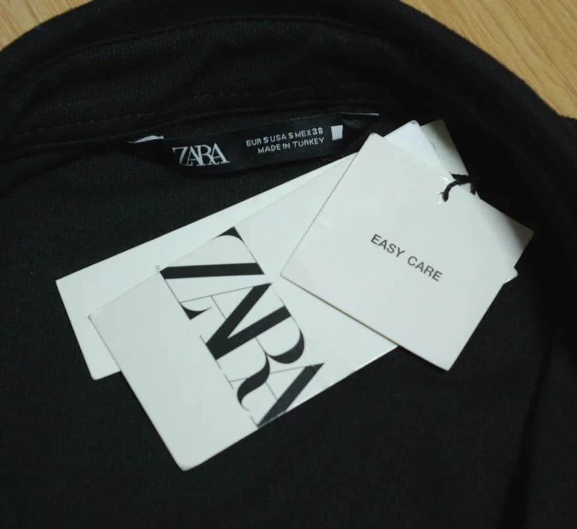 자라 미사용 자켓형 셔츠 S 상품이미지5