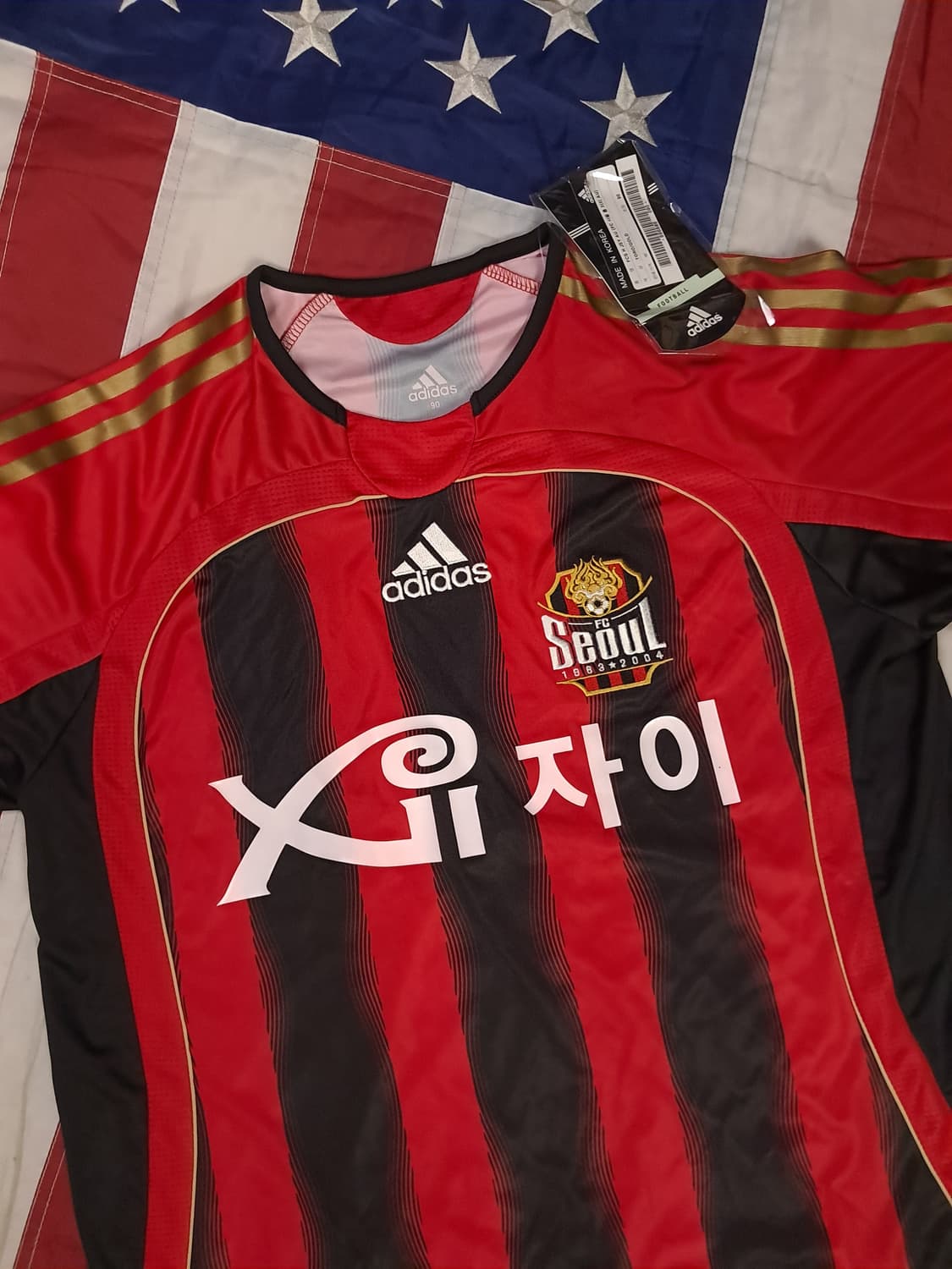 새제품 오리지날 아디다스 FC서울 축구 유니폼 상품이미지2